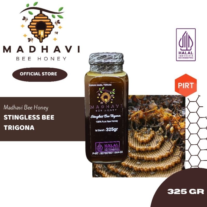 

Madu Hutan Madhavi Trigona / Klanceng, Murni dan Asli