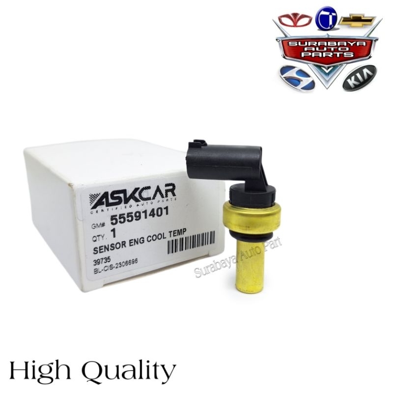 Sensor ECT Engine Cooland Temperatur Radiator Chevrolet Aveo Sonic 1.4 Spin 1.2 Orlando Cruze Trax