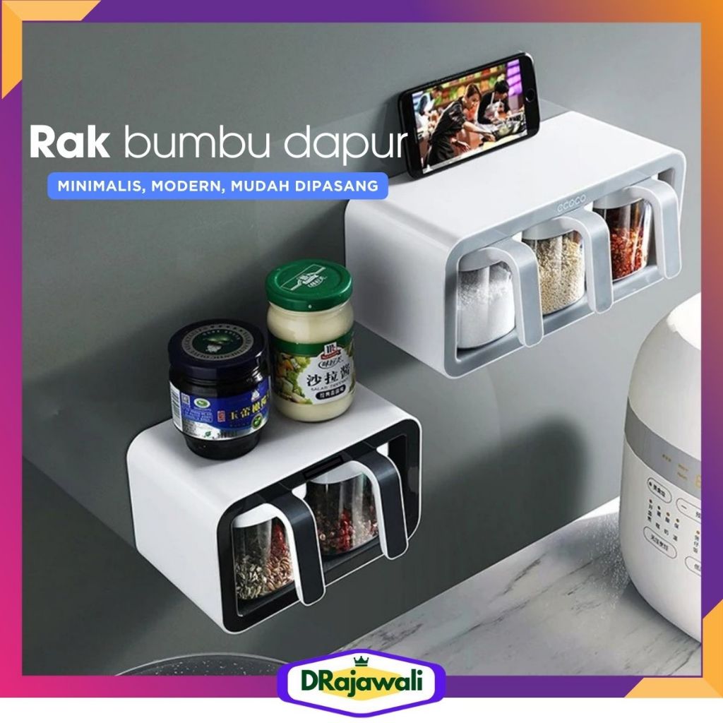 Rak Gantung Botol Bumbu Dapur