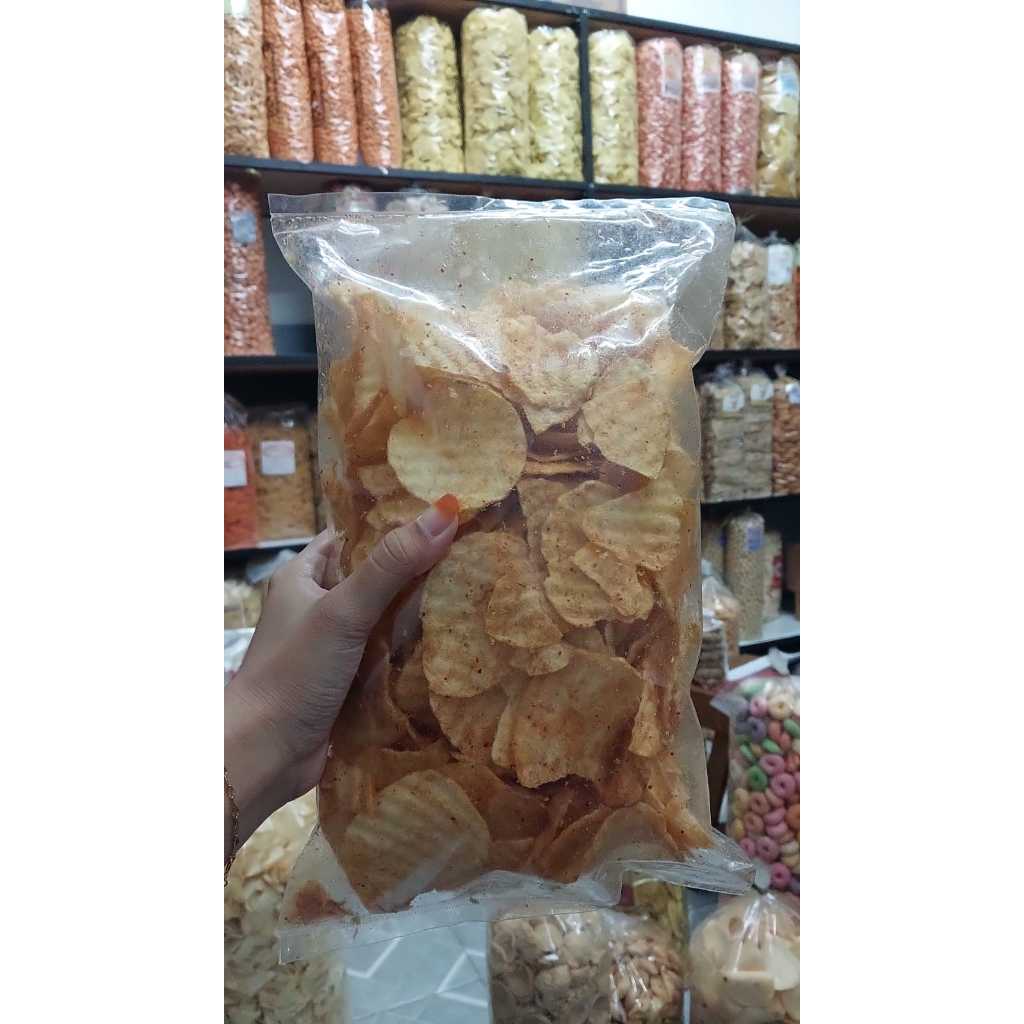 

KENTANG MANOHARA PEDAS/ORIGINAL 500GR-1 KILO