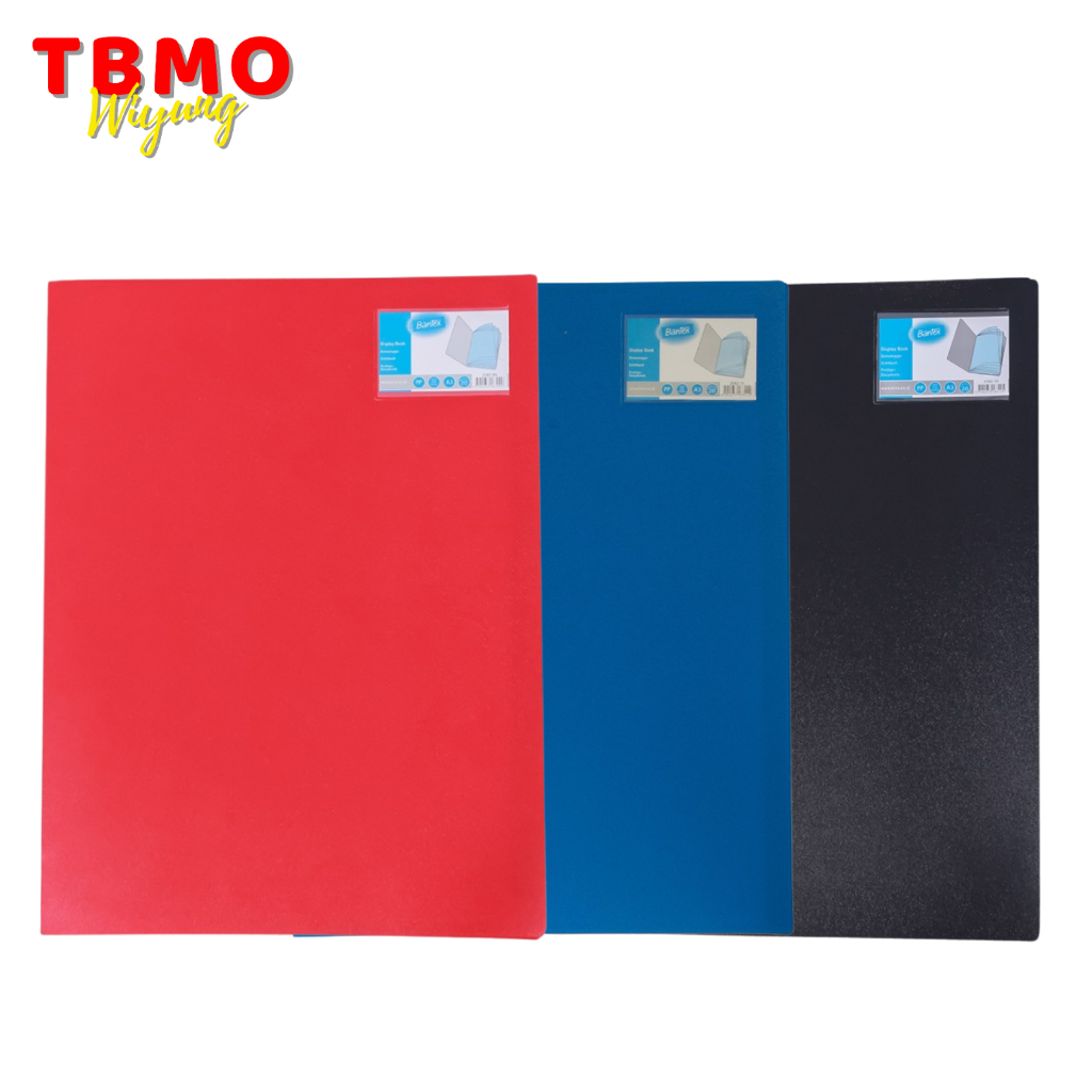 

TBMO Bantex Display Book A3 potrait 20 pockets 3163