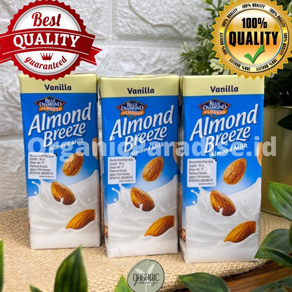 

Best Seller Blue Diamond Almond Breeze Vanilla 946 ml / Susu Almond Blue Diamond Vanilla 946 ml