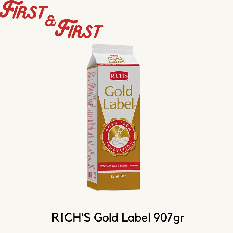 

Stok Banyak Rich's Gold Label Whipping Cream 907 gram