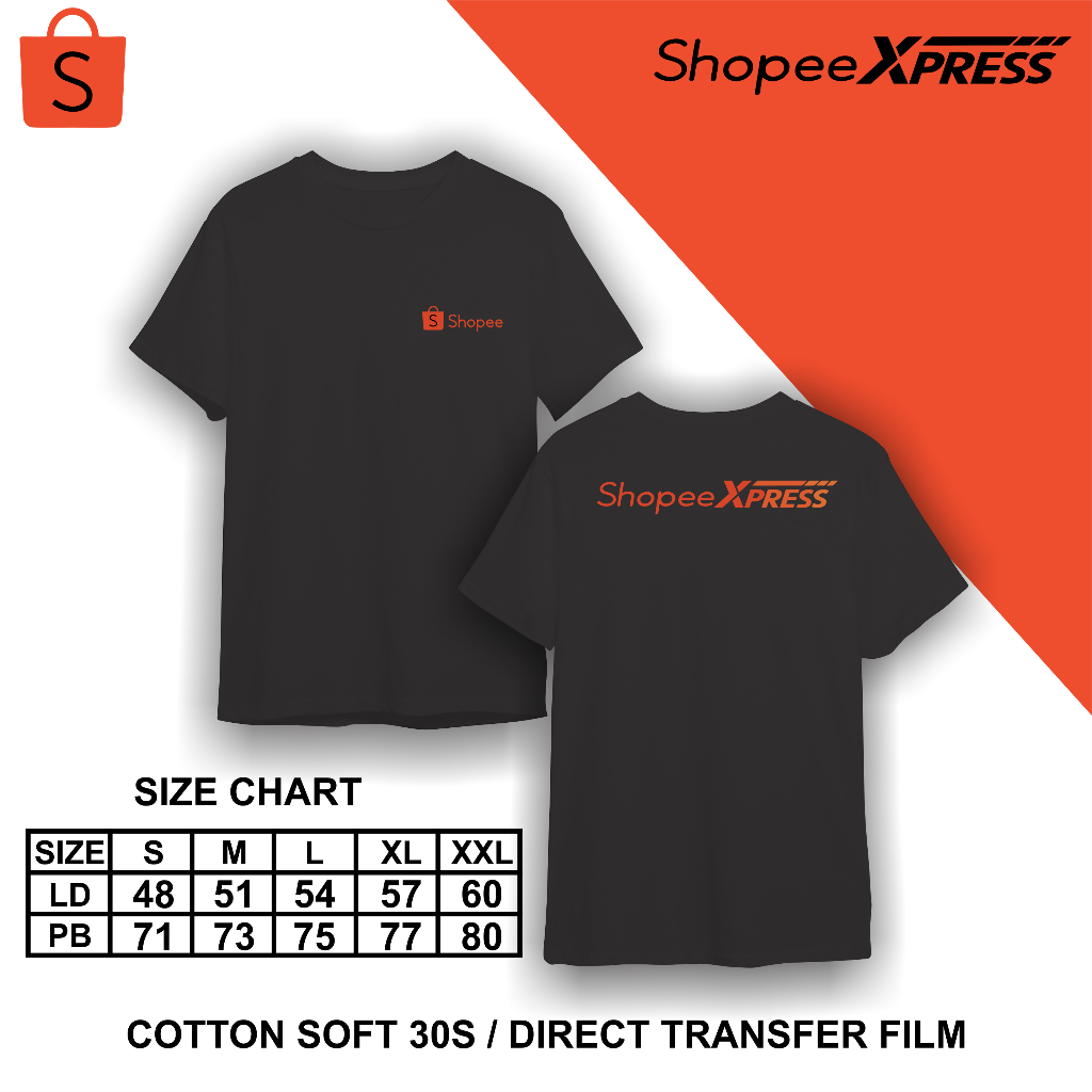 KAOS SHOPEE MURAH / SERAGAM KAOS SHOPEE / KAOS SERAGAM SHOPEE MURAH
