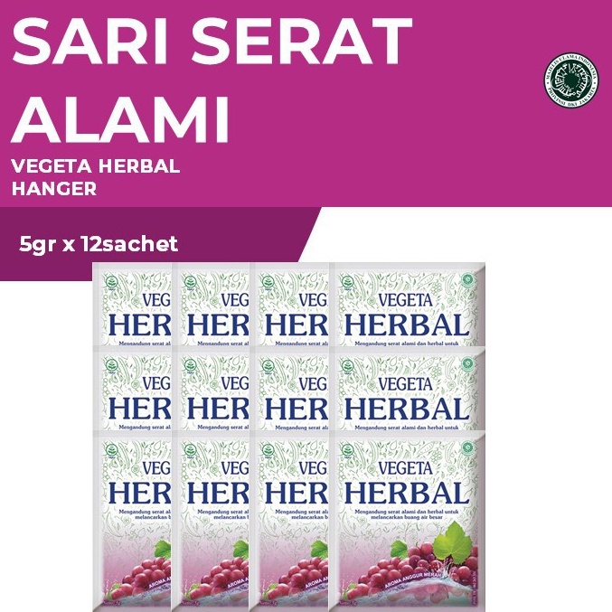 

Stock Banyak VEGETA HERBAL 12 sachet