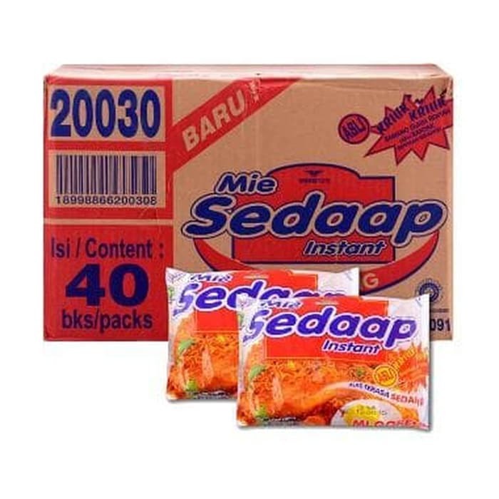 

SEDAAP MIE GORENG 1 DUS / 40 PCS