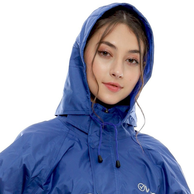 JAS HUJAN PREMIUM VND Jas Hujan Stelan Taslan AK 66 - BLUE