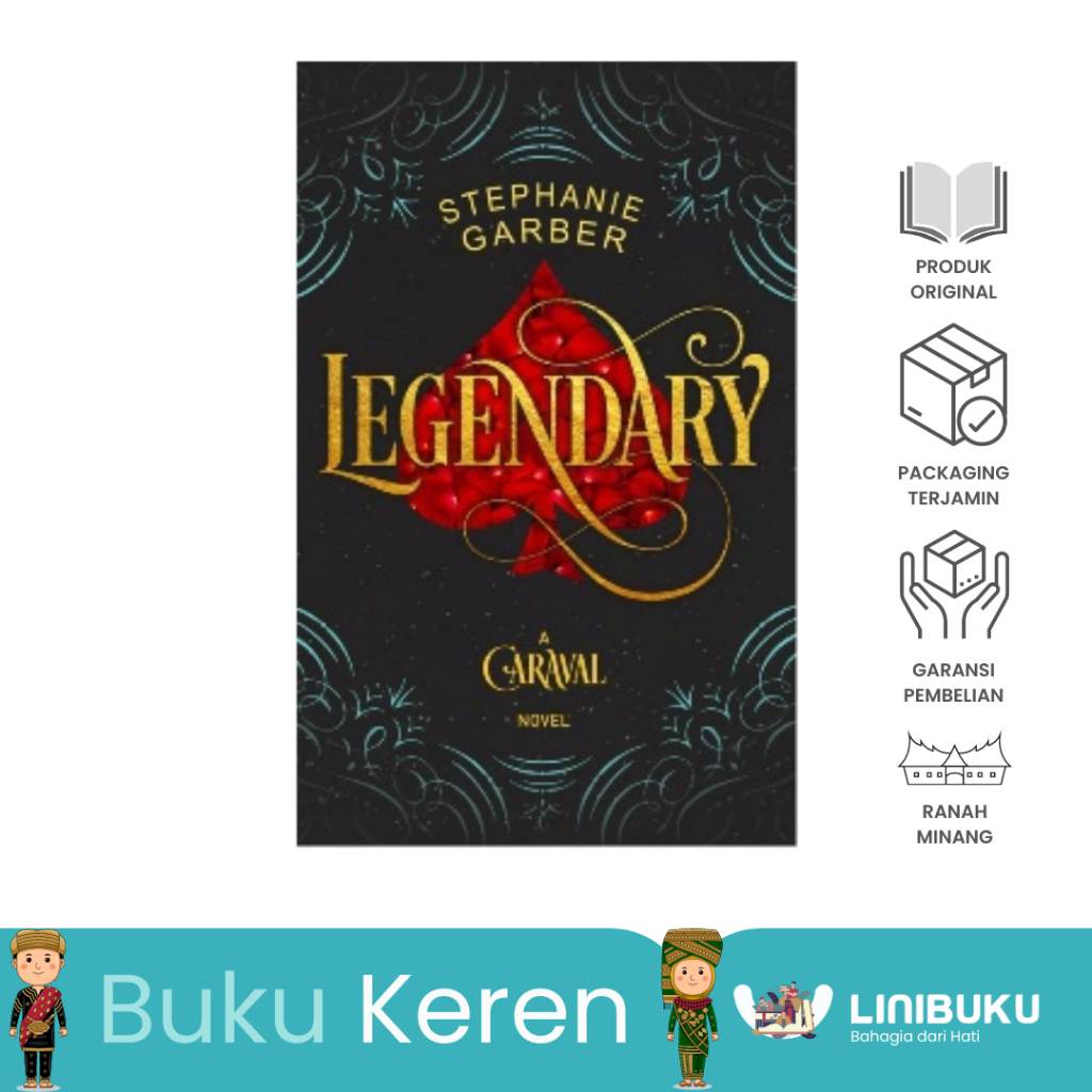 Novel CARAVAL #2: LEGENDARY penulis STEPHANIE GARBER - MIZAN