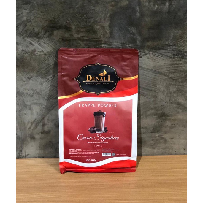 

Ready Stok BUBUK DENALI COCOA SIGNATURE | POWDER COKLAT | COKELAT | CHOCOLATE 800 gr