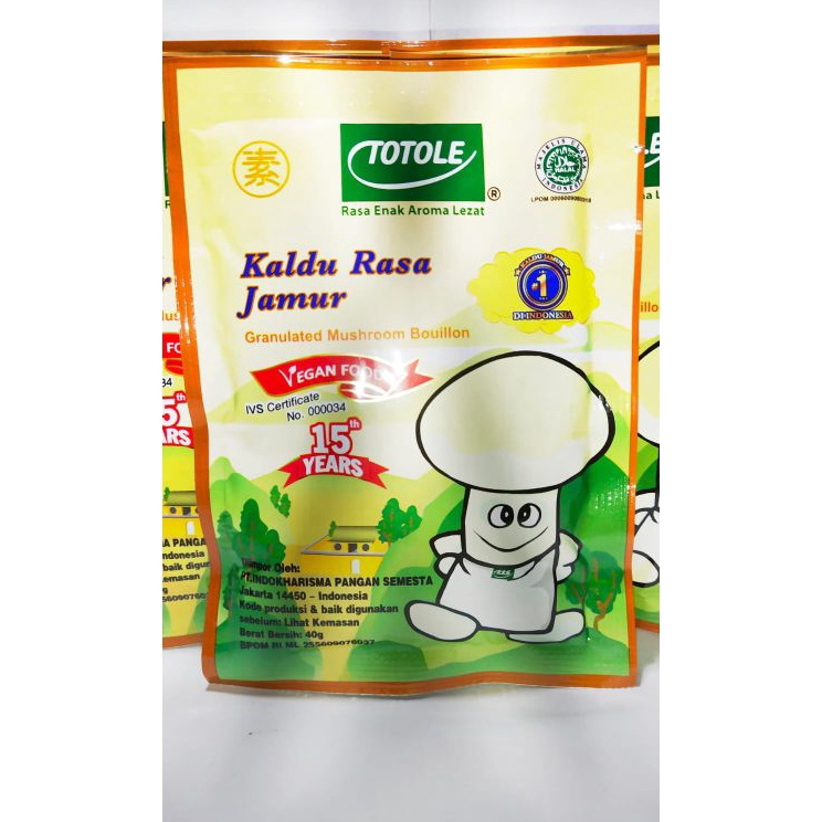 

Terkini Totole Kaldu Jamur 40gr/40gram Exp 2025