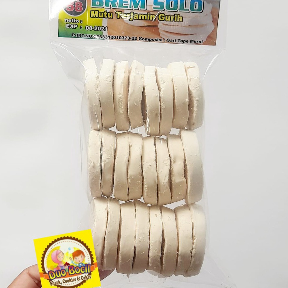 

Best Produk Brem Bulat Asli Solo Sari Tape Murni (isi 24 pcs) - Duo Bocil Snack