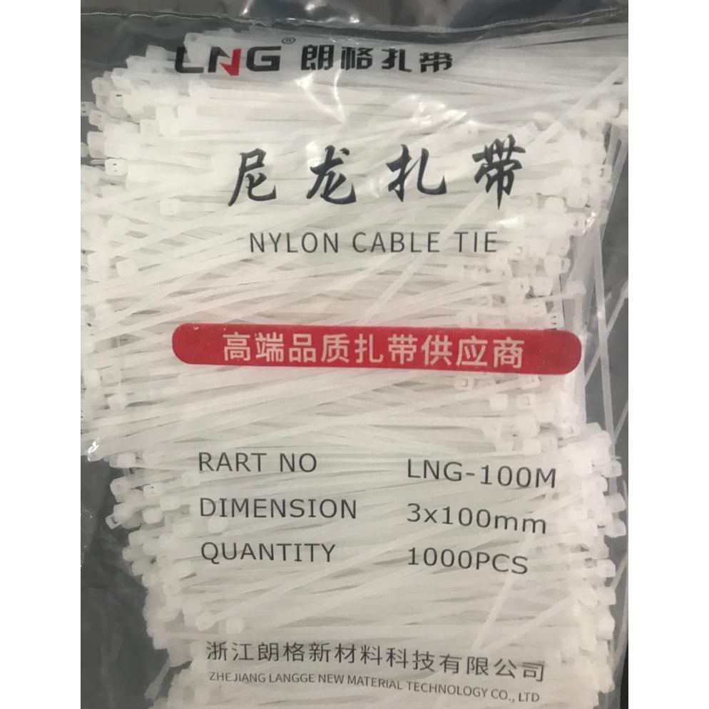 

Best product Kabel Ties 10 cm / Kabel Tis 3x100mm ISI 1000 PCS 38