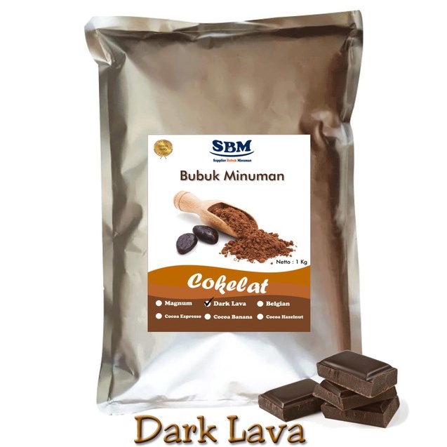 

Serba Murah Bubuk Minuman Dark Chocolate Lava Powder Drink Cokelat Premium Taste Coklat Cocoa