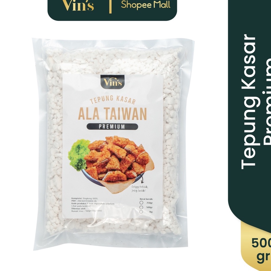 

Terupdate VINS - Premium Tepung Ayam Shihlin Crispy Chicken / Tepung Kasar Shihlin