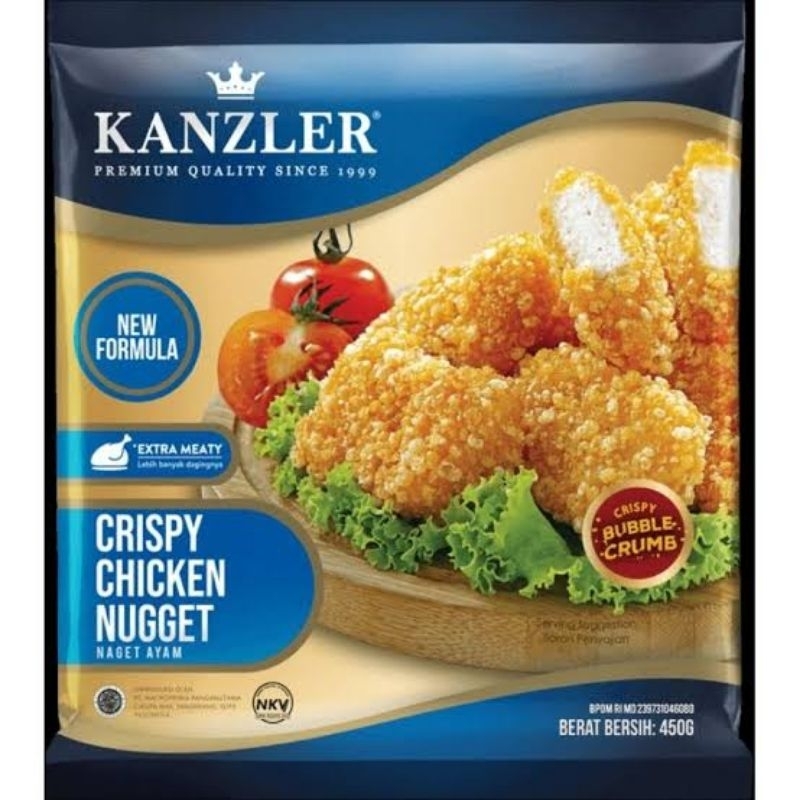 

Kanzler Crispy Chicken Nugget 450Gr