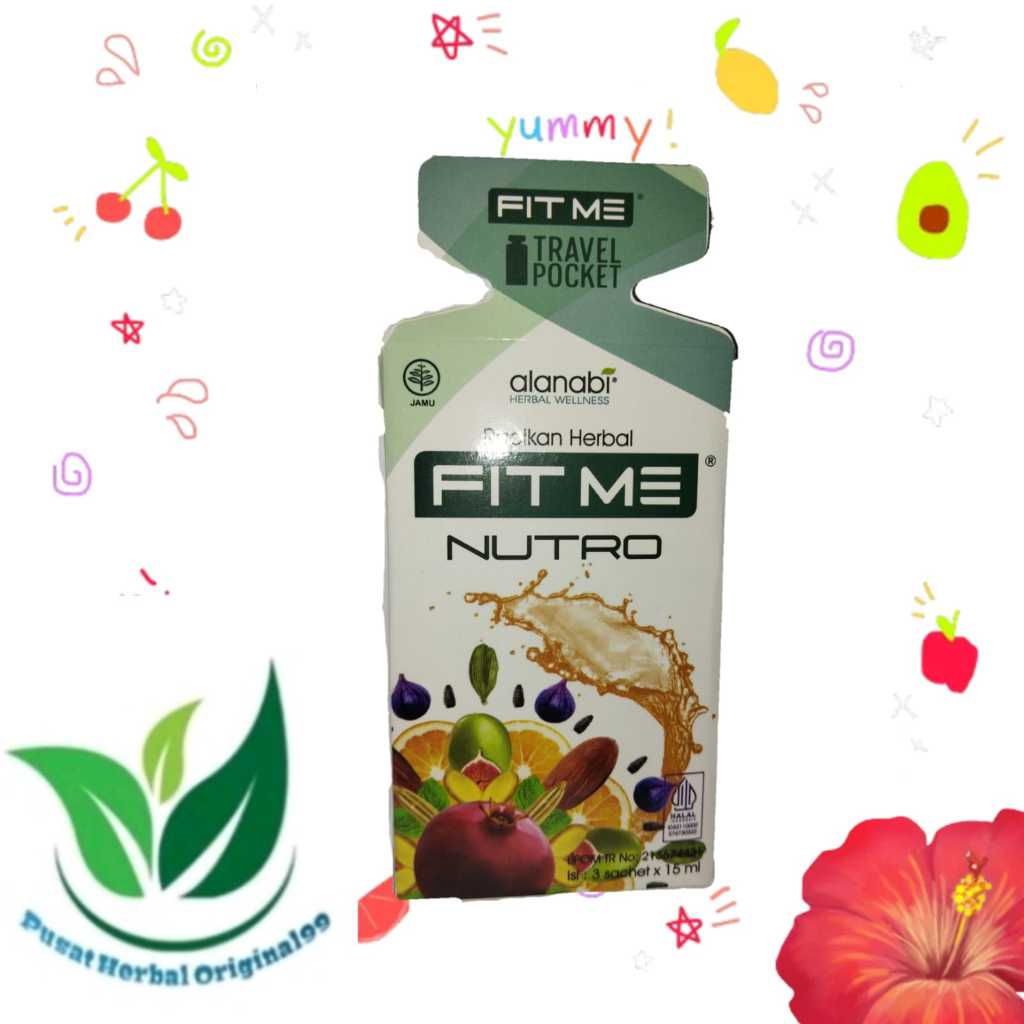 

Minuman Herbal Alami Alanabi Fit Me Value [ Per Pocket Isi 3 Sachet ] ORIGINAL ( KEMASAN BARU)