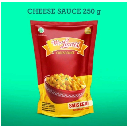 

Mc Lewis Cheese Sauce 250gr