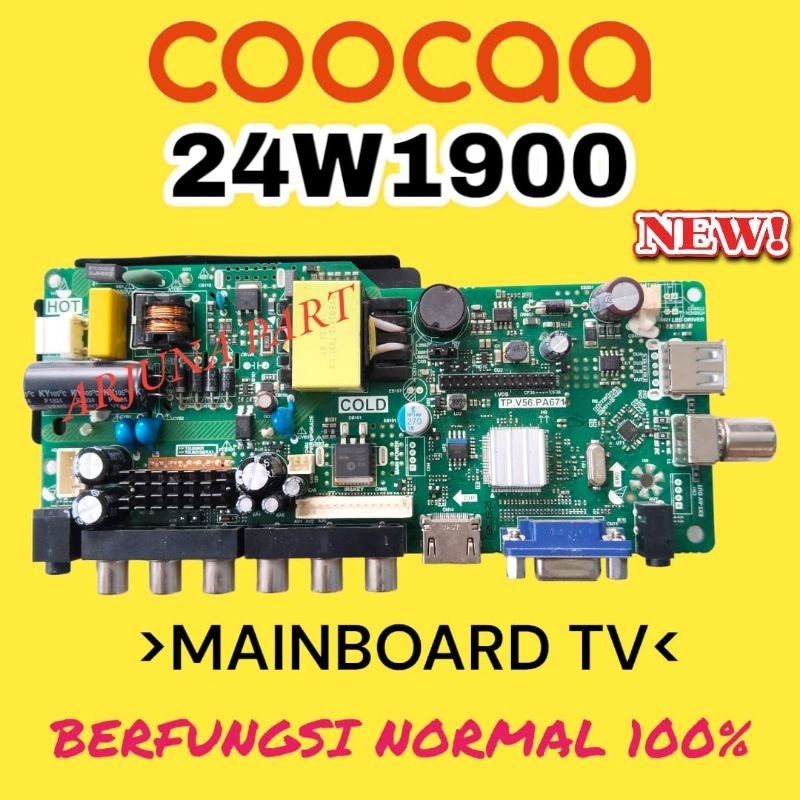 Mainboard TV Coocaa 24W1900 - MB TV Coocaa 24w1900 -MB 24W1900 - MB Coocaa 24W1900