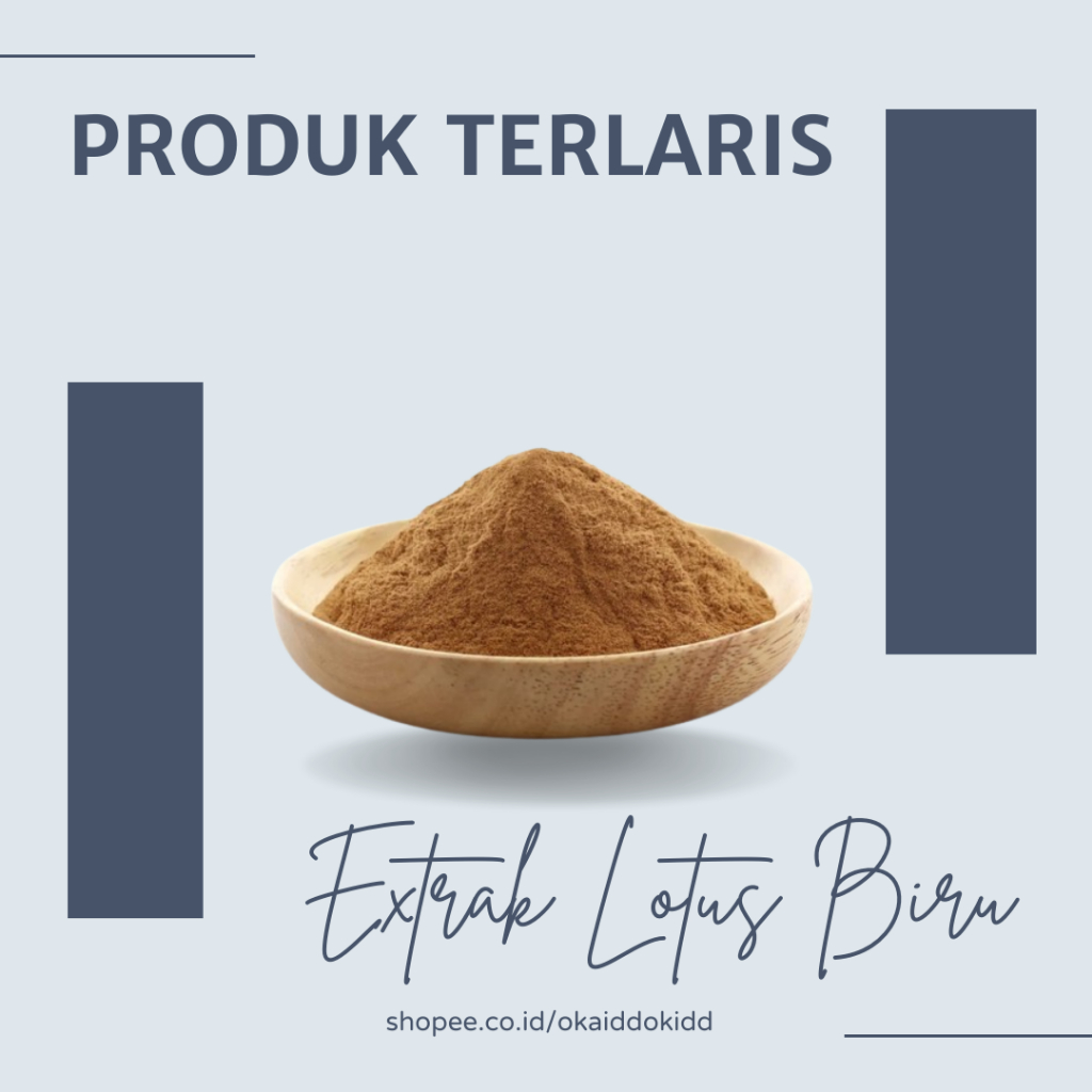 

EXTRACT BLUE LOTUS / BUBUK LOTUS BIRU INSOMNIA 50 GR