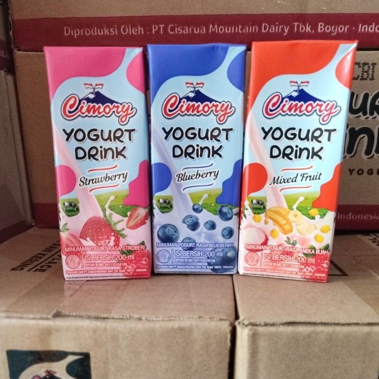 

[☪E12<] 1 DUS CIMORY YOGURT DRINK 200ML 1 KARDUS ISI24 SAMEDAY INSTANT Promo Terpopuler