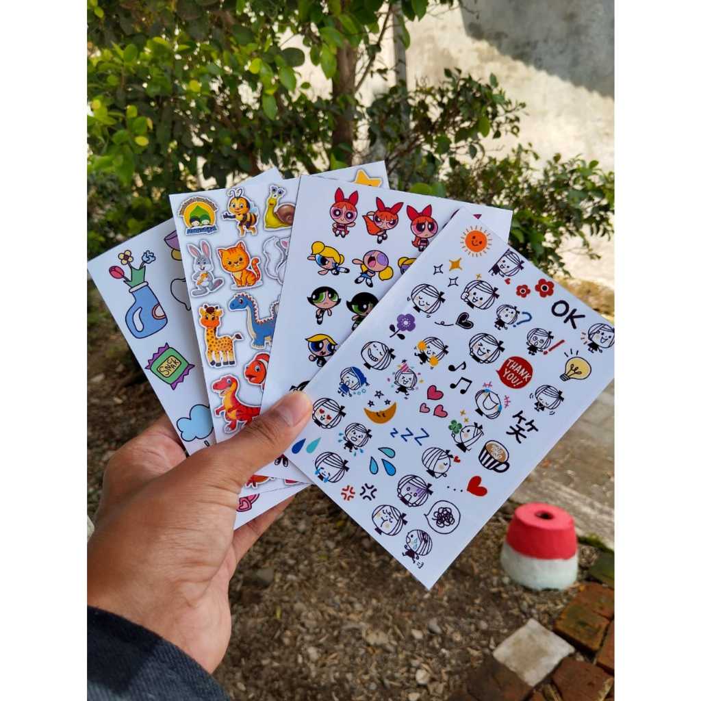 

Stiker Karakter Anak | Sticker Mainan