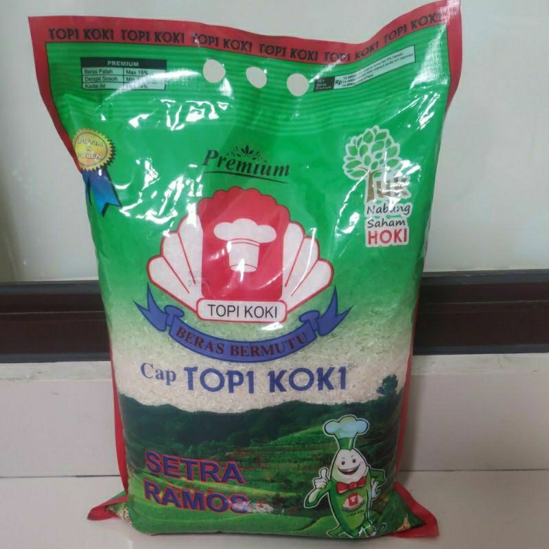 

BERAS TOPI KOKI 5 KG