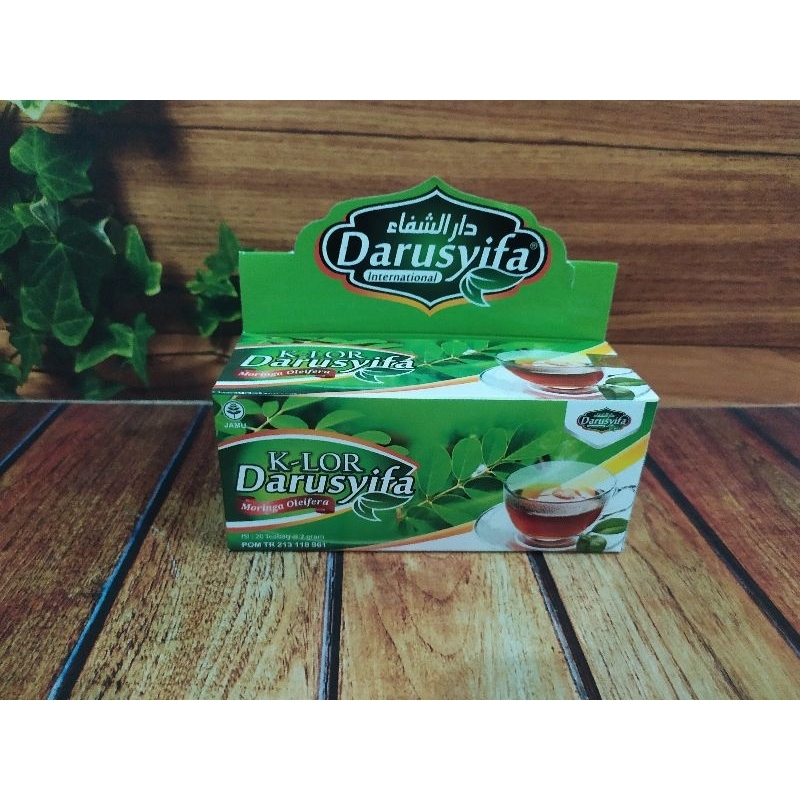 

Teh Celup Daun Kelor Darusyifa BPOM Isi 20 Pcs