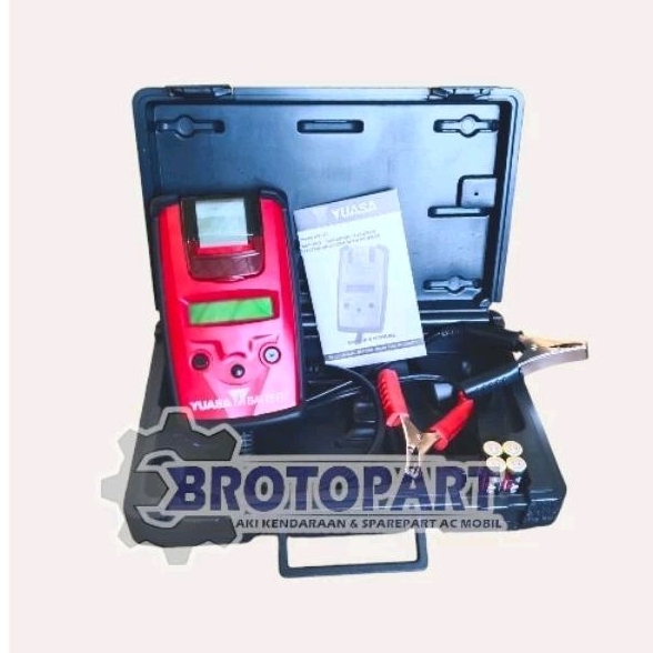 Alat Cek Aki Digital Battery Tester YUASA BTJ-85 Cek Accu Motor Mobil