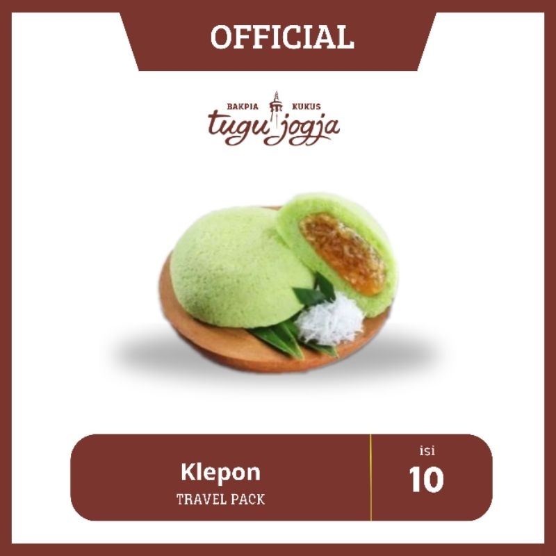 Bakpia Kukus Tugu Jogja Klepon - Travel Pack