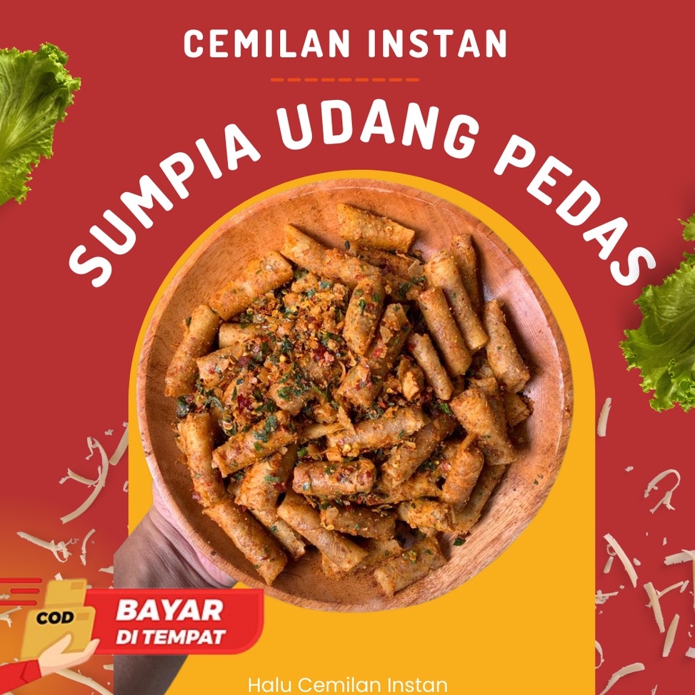 

[☜I31(] Sumpia udang pedas daun jeruk 500gr / Sumpia udang pedas 500gr Ayo Beli