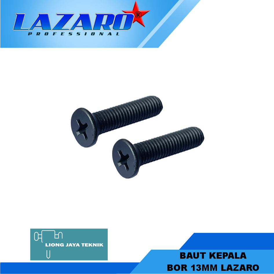 Baut Kepala Bor 13mm Lazaro