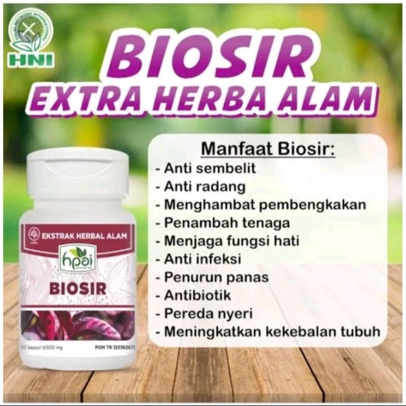 BIOSIR | Herbal HALAL HNI | Produk Anak Bangsa