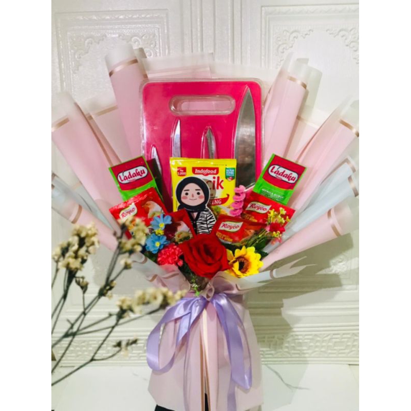 

READY TANPA PO BUKET BUMBU DAPUR HARI IBU / MASAKO / ROYCO /LADAKU