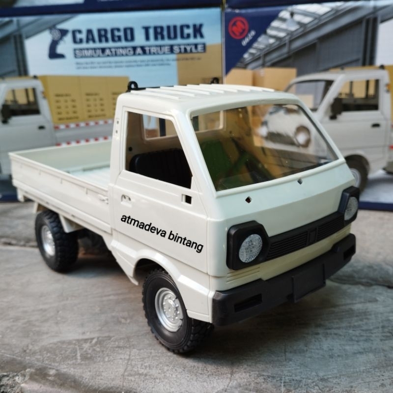 Mainan Mobil Remote Truck Cargo Seri Carry Pickup Sudah Batre Cash Frekwensi 2.4ghz Bisa Buat Lomba Cocok Buat Kado Mainan Anak Keluarga Lengkap Batre Tinggal Main RTR