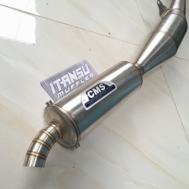 Knalpot Fizr F1zr Fiz r Standar Racing Cms Stainlis