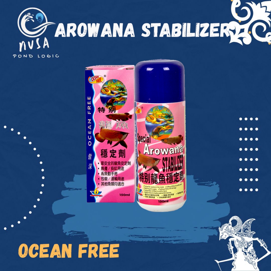 Obat Penenang Ikan Arwana Stabilizer