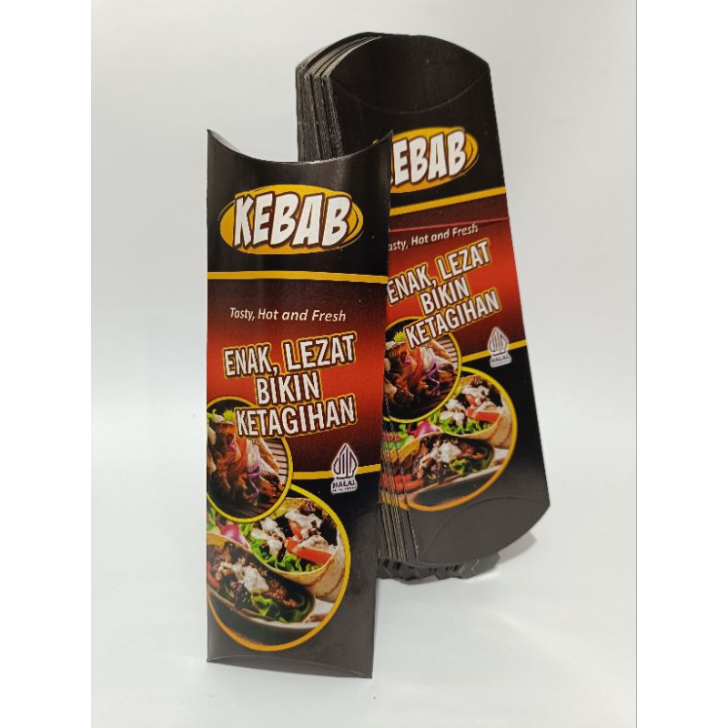 

Bungkus kebab besar/packaging kebab besar/box kebab besar/kardus kebab besar