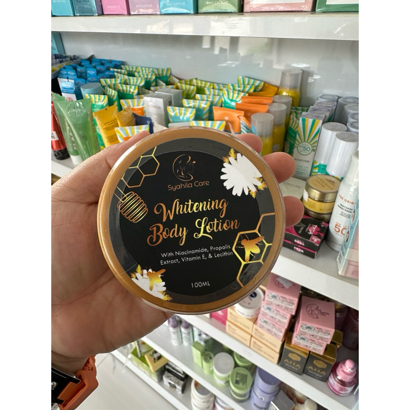 READY STOCK ‼️SYAHILA CARE WHITENING BODY LOTION (FREE GIFT)