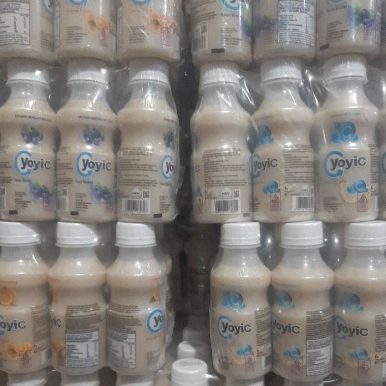 

[☁K86@] YoyiC -Jeruk - Blueberry - Original- 1 Pak 12 @130 ML-Minuman Susu Berfermentasi- Harga pas