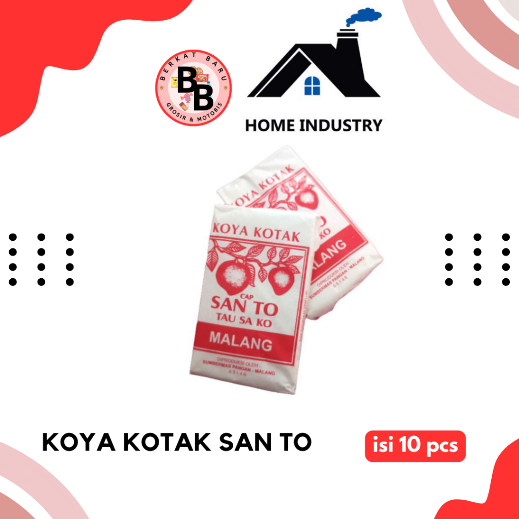 

[BB SNACK] SAN TO KOYA KOTAK ISI 10PCS PER PACK