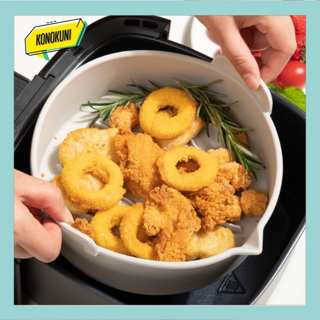 Silikon Air Fryer BPA Free Alas Air Fryer