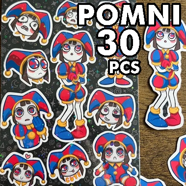 

Sticker POMNI The Amazing Digital Circus Stiker Pomni Badut