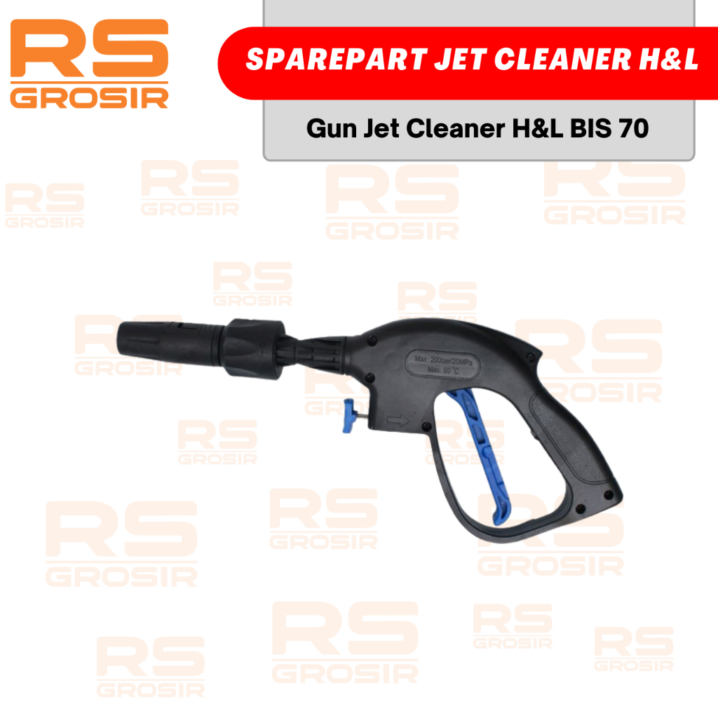 Gun Jet Cleaner H&L BIS 70 Gun High Pressure Mesin Steam