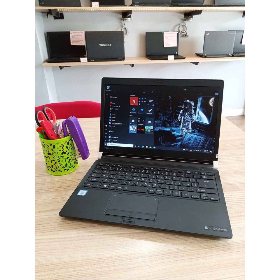 laptop second Toshiba Dynabook R73 intel i5 generasi 6 ram 8gb ssd 128gb murah