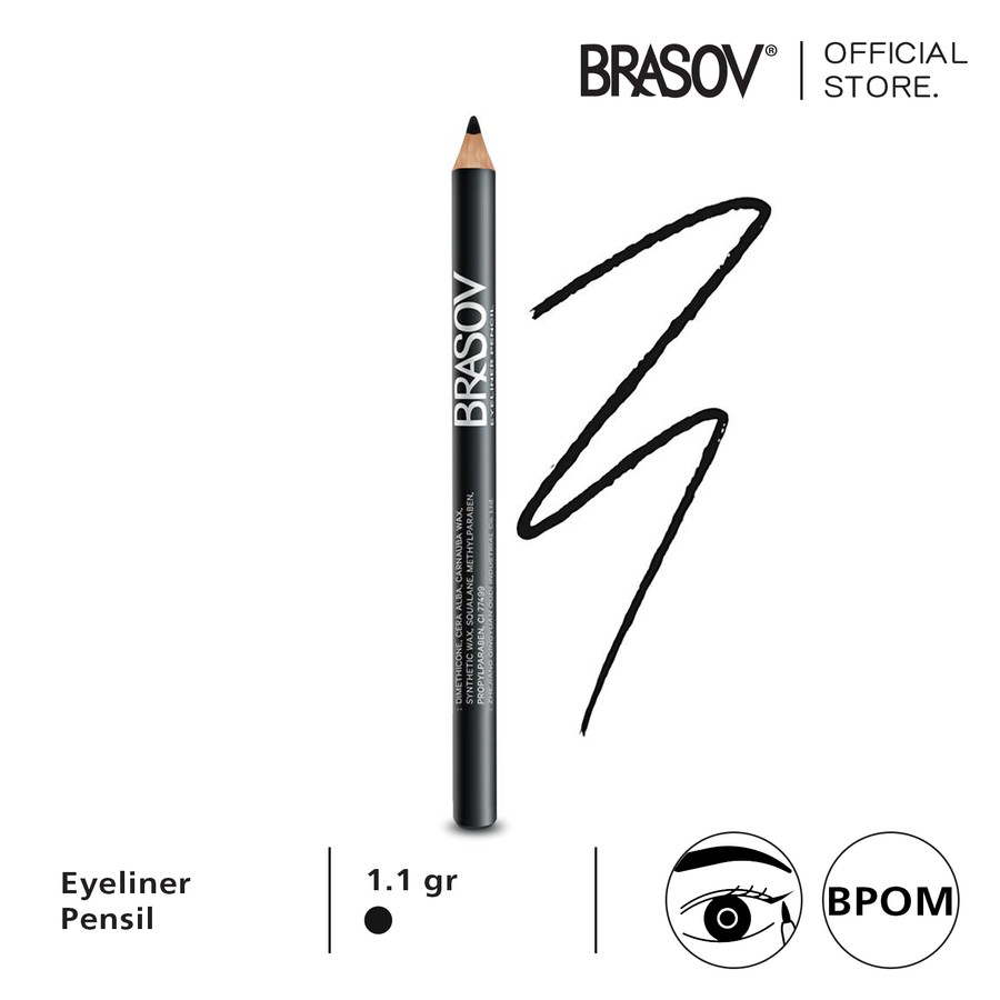 BRASOV Eyeliner Pencil + Rautan