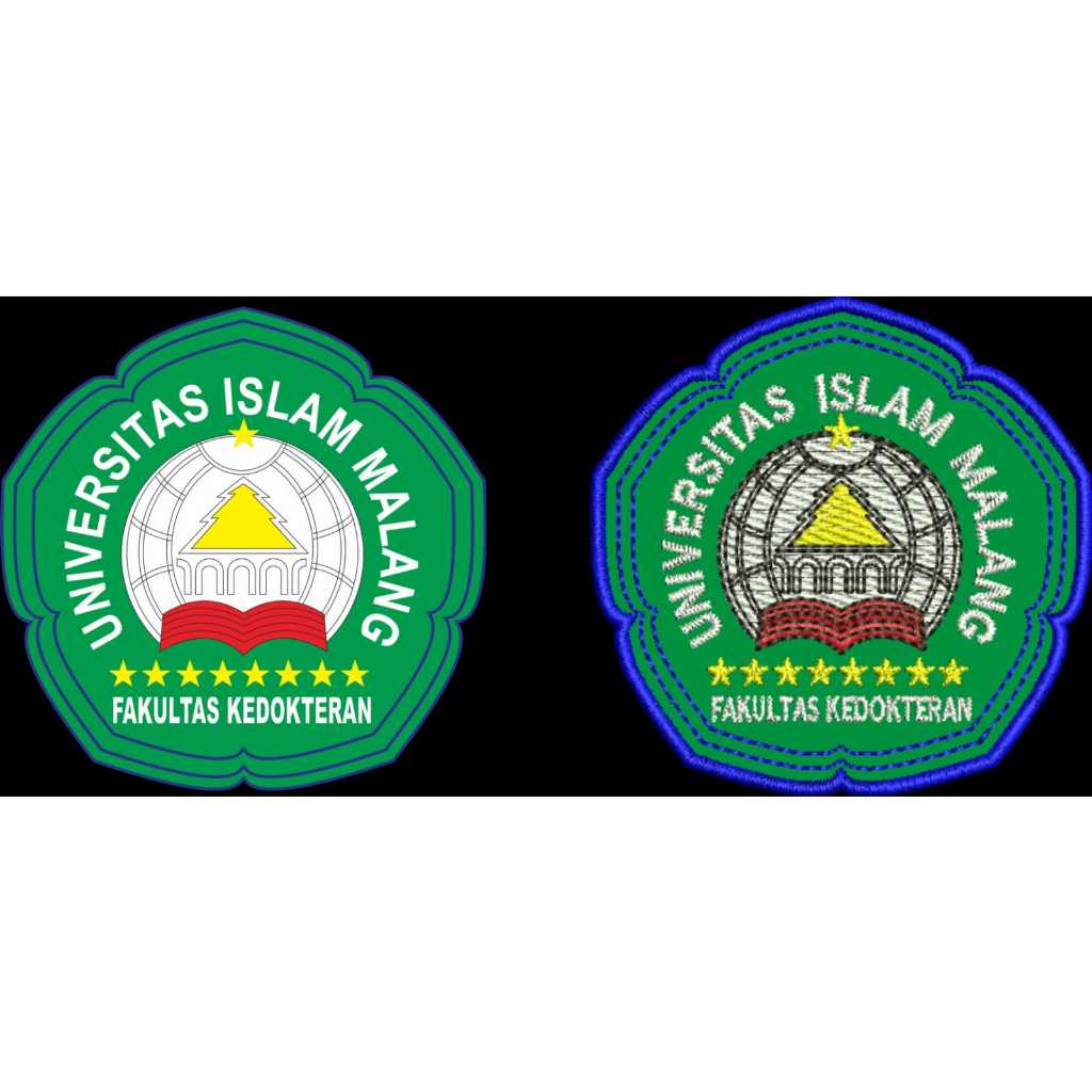BORDIR LOGO CUSTOM / BORDIR KOMPUTER