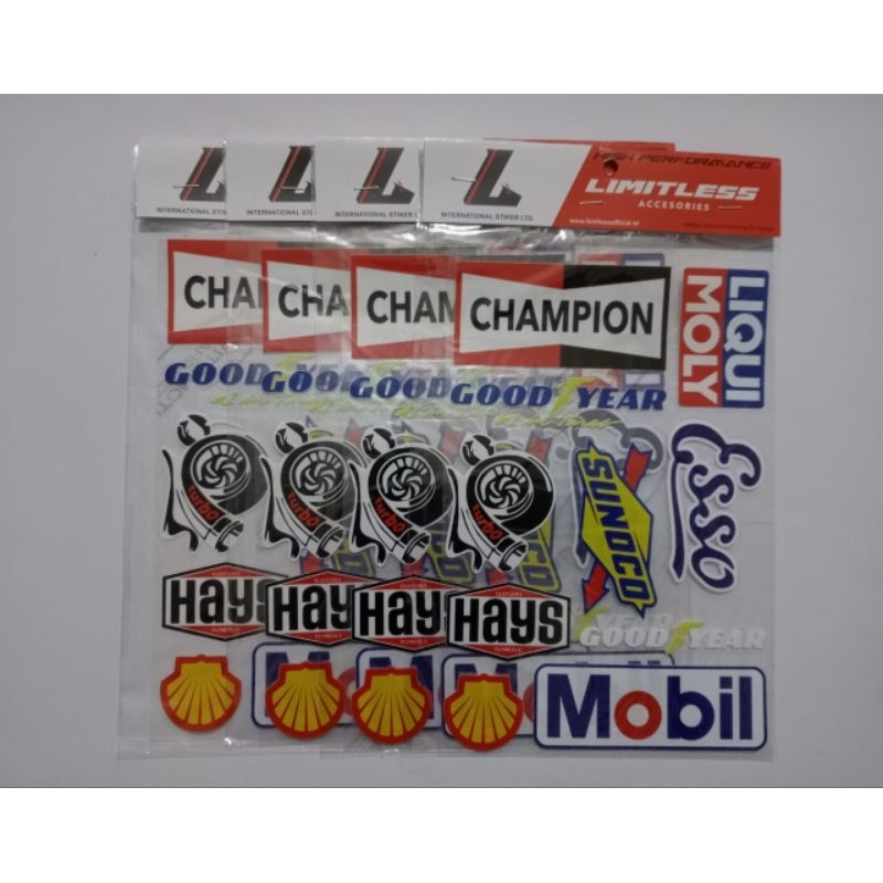 

stiker super clear campion