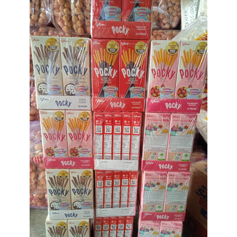 

Pocky mini box isi 10box