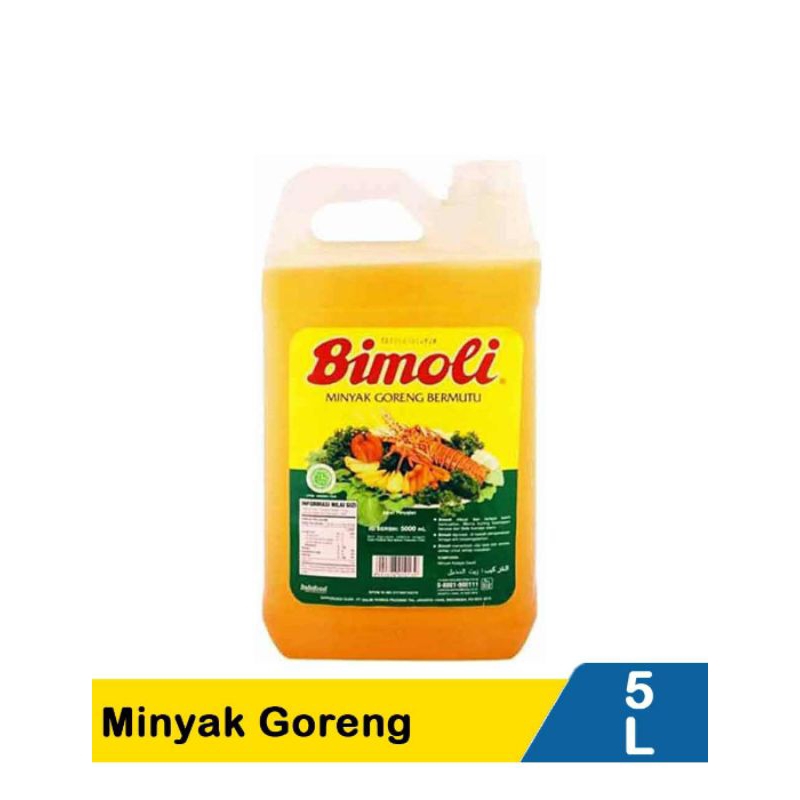 

Minyak goreng Bimoli 5 Liter jerigen
