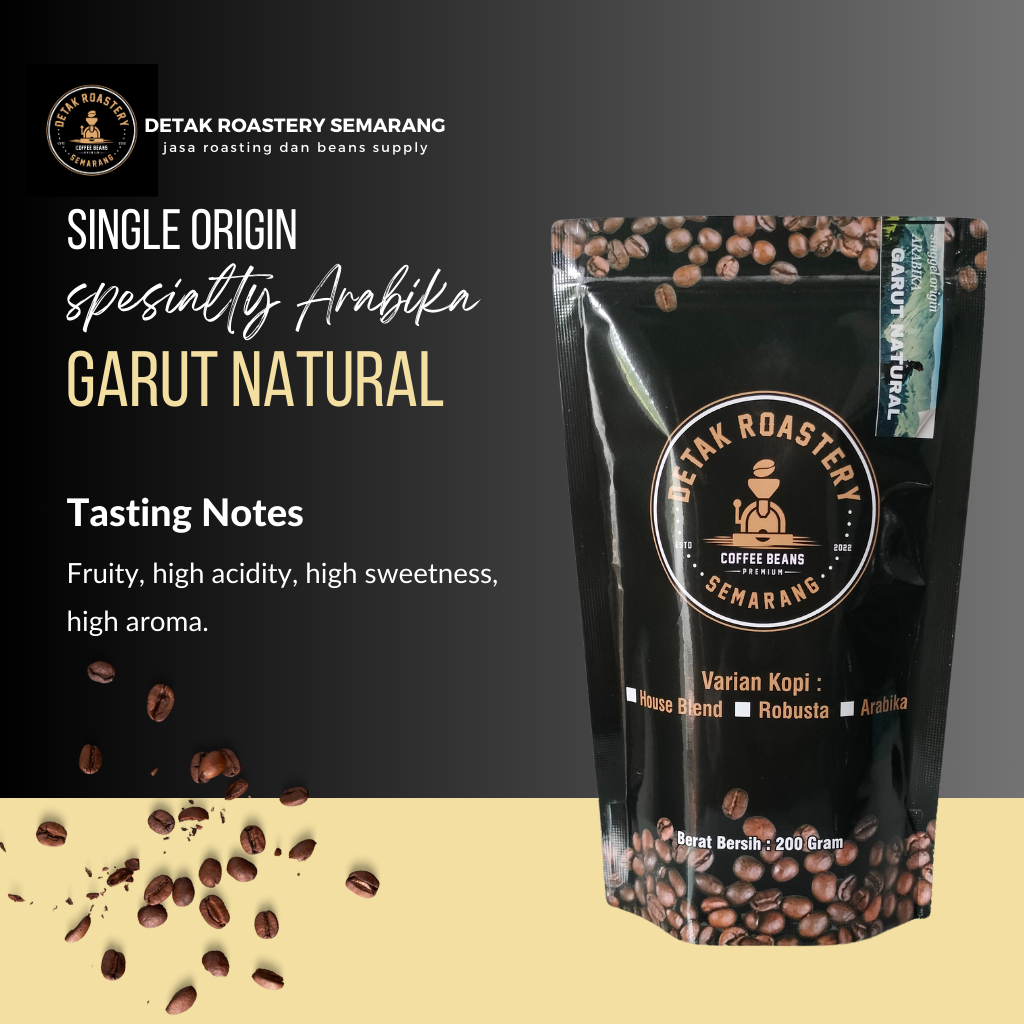 

Kopi Arabika Garut/Cikurai Natural